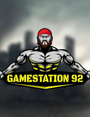 The logo for gamestation 92.