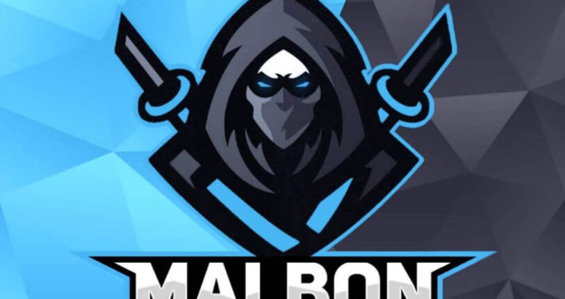 Show thumbnail preview Malboon logo with two swords on a blue background.